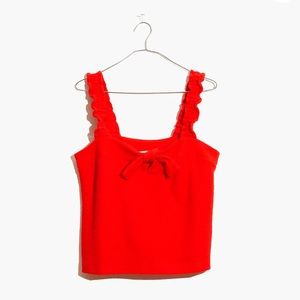 Madewell Tie-Front Tank Top (never worn)